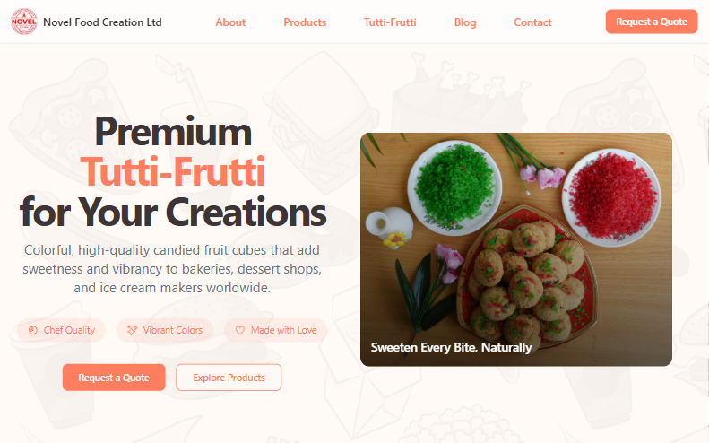 Novel Food Creation Ltd.